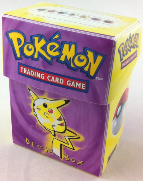   PRO DECK BOX + 60 SLEEVES for POKEMON CARDS   PIKACHU / MEWTWO  