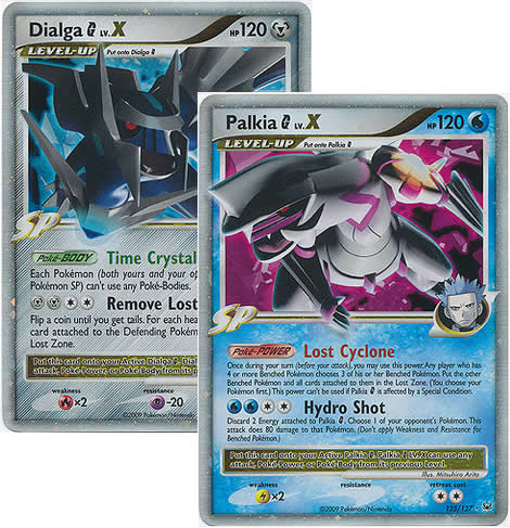 pokemon cards level x. Dialga G PLATINUM Level X